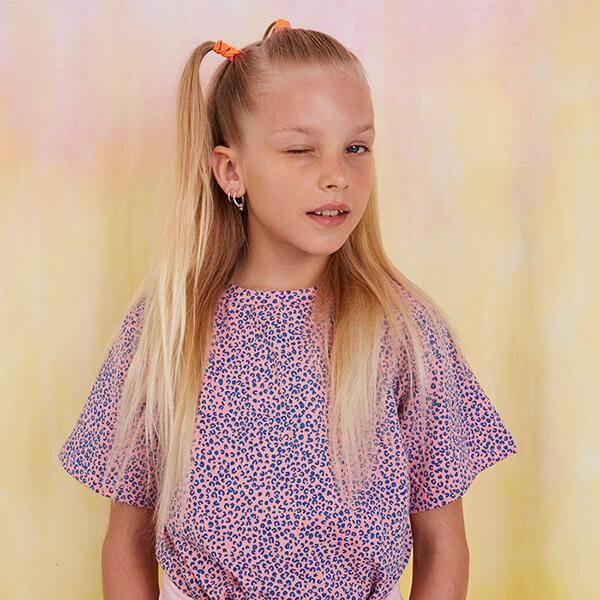 T-Shirt Dominique Leospot Pink Icing - Beau Beau Shop