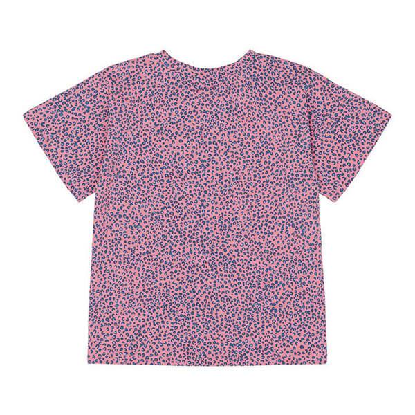 T-Shirt Dominique Leospot Pink Icing - Beau Beau Shop
