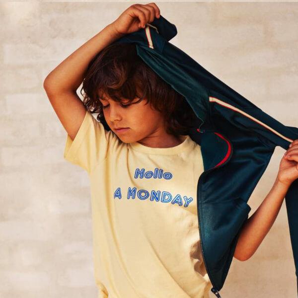 T-Shirt Hello Banana Crepe - Beau Beau Shop