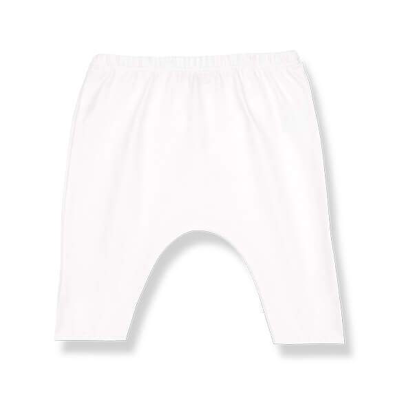 Pia Newborn Leggings White - Beau Beau Shop