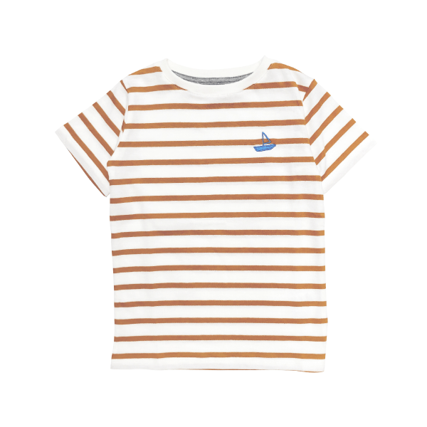 Stripes Boat T-Shirt - Beau Beau Shop
