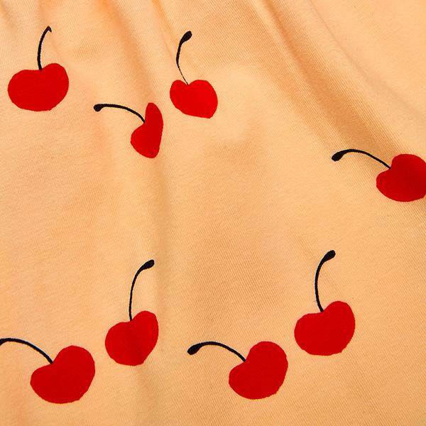 Peach Cherry Overall - Beau Beau Shop