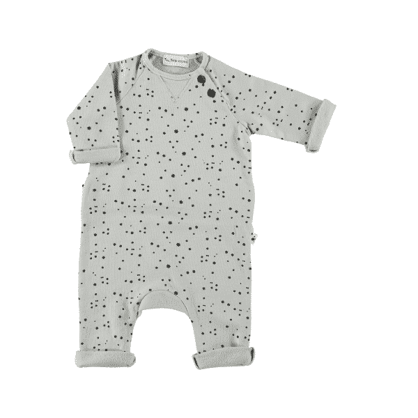 Stars Light Grey Overall - Beau Beau Shop