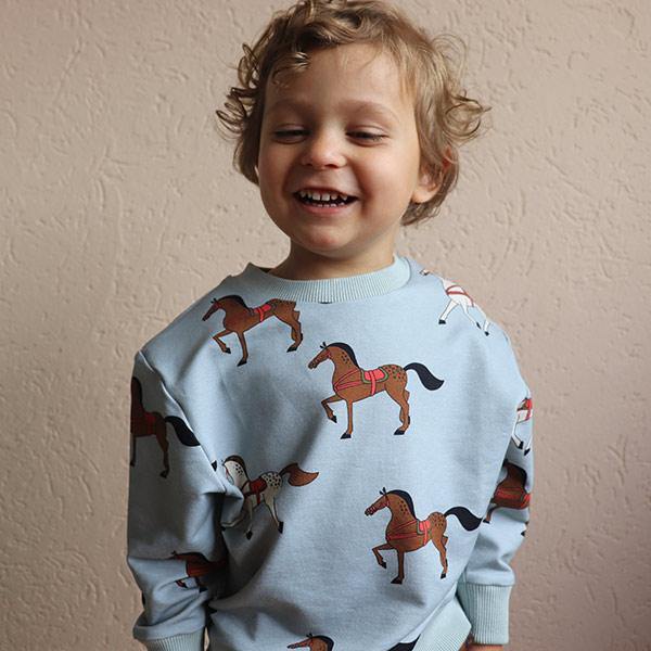 Horses Sweatshirt - Beau Beau Shop