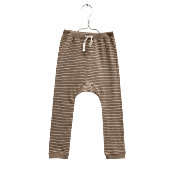 Stripes Leggings Brown - Beau Beau Shop