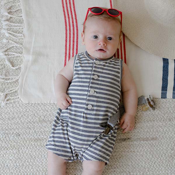 Maxim Romper Stripes - Beau Beau Shop