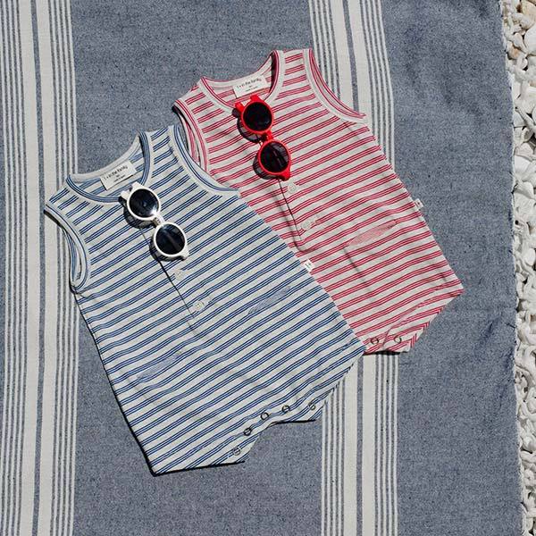 Maxim Romper Stripes - Beau Beau Shop