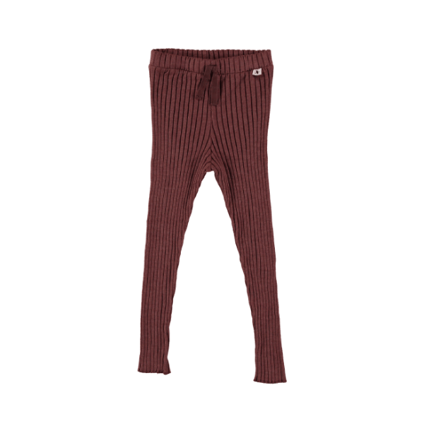 Strick Leggings Wine - Beau Beau Shop